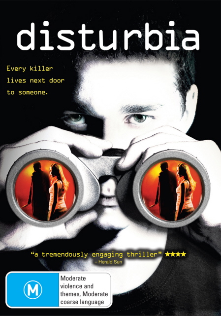 Disturbia on DVD image