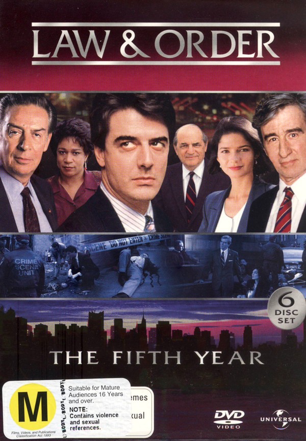 Law & Order - The 5th Year (6 Disc Set) on DVD image