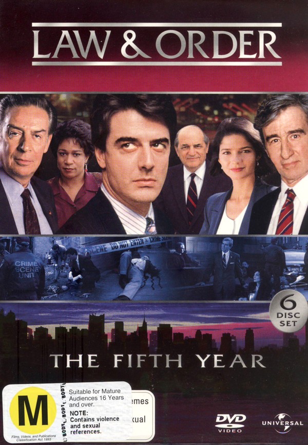 Law & Order - The 5th Year (6 Disc Set) on DVD