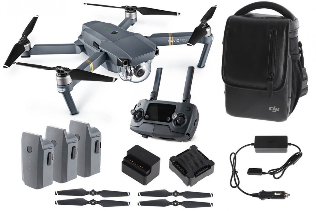 DJI Mavic Pro Quadcopter Fly More Combo