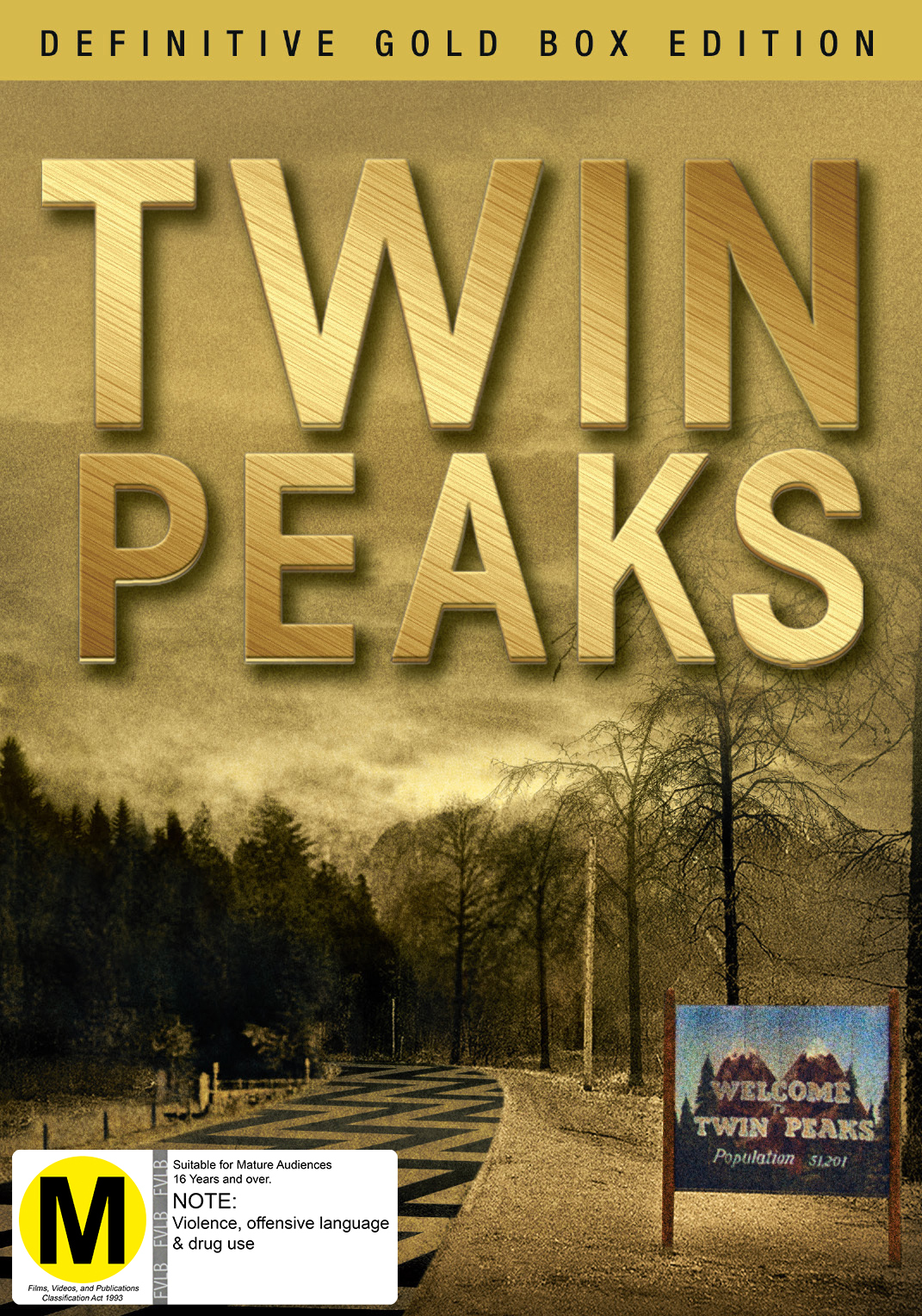 Twin Peaks: Series 1-2 - Definitive Gold Box Edition on DVD image