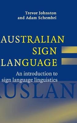 Australian Sign Language (Auslan) by Trevor Johnston image