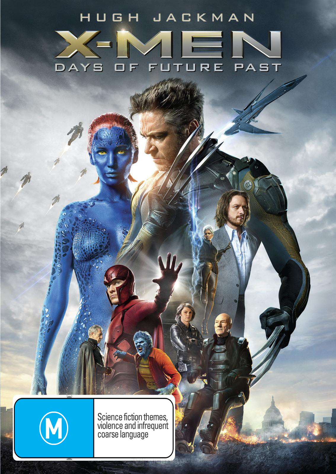 X-Men: Days of Future Past on DVD image