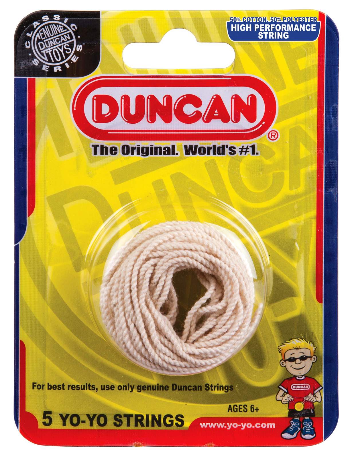 Duncan: Yo-Yo Strings (White) - 5 pack