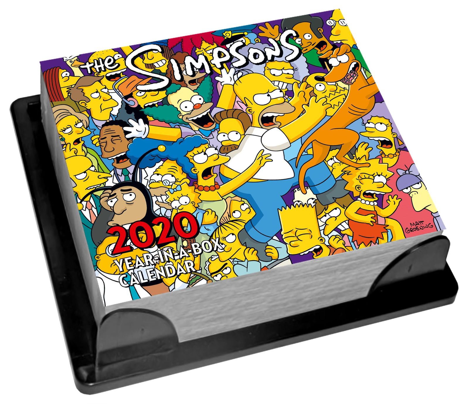 Official The Simpsons 2020 Boxed Calendar image