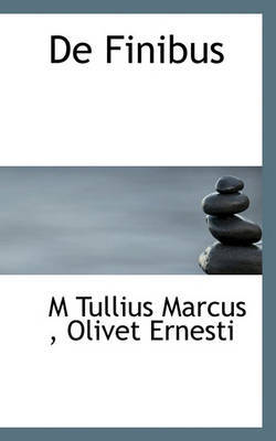 de Finibus by M Tullius Marcus image