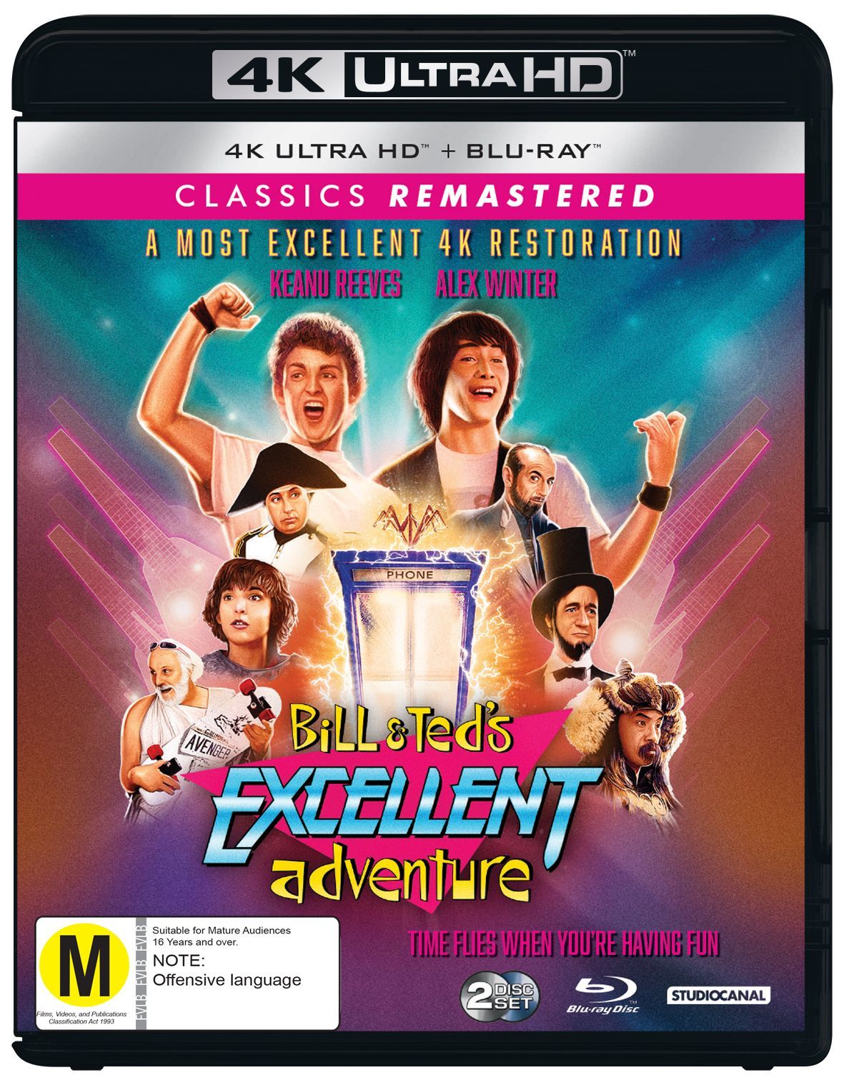 Bill & Ted's Excellent Adventure (4K UHD + Blu-ray) on UHD Blu-ray image