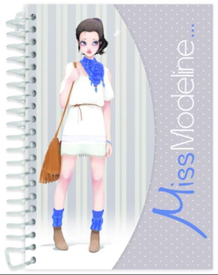 Miss Modeline A6 Notepad and Design Book - Joe image