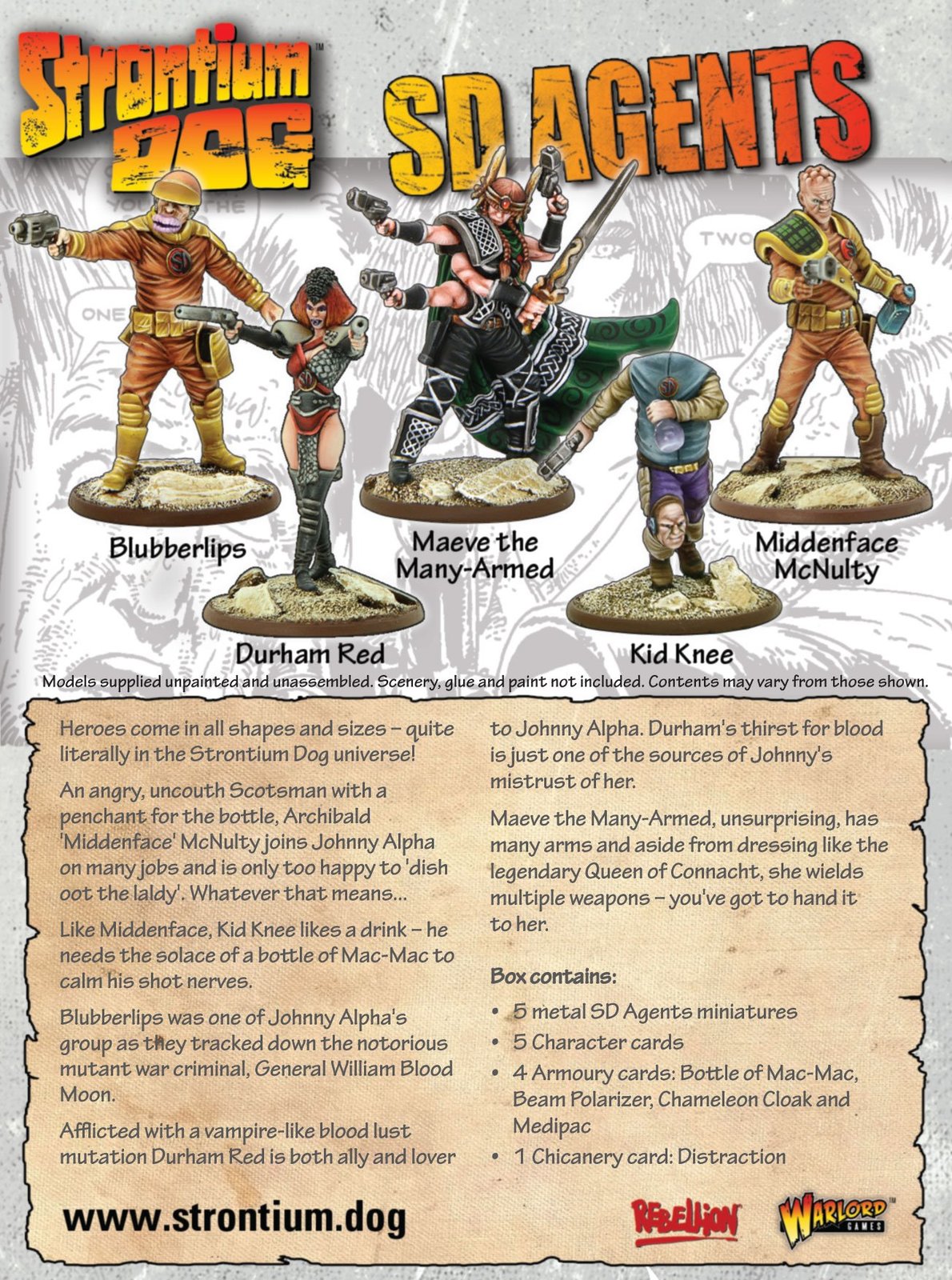 Strontium Dog: SD Agents