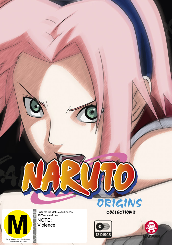 Naruto (Uncut): Origins - Collection 02 (Eps 53-106) on DVD image
