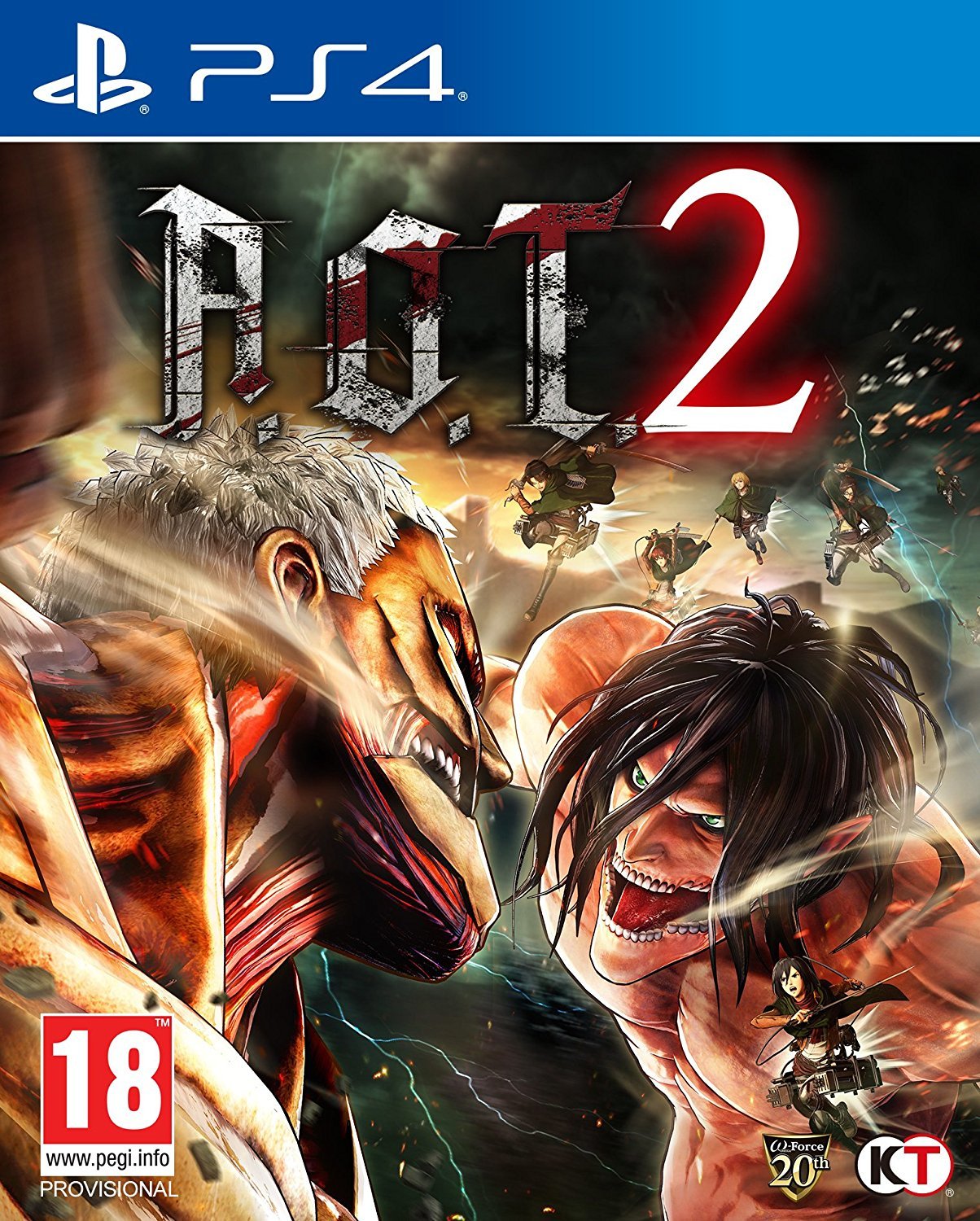 Attack on Titan 2 for PS4 image
