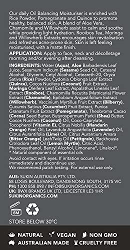 Sukin: Oil Balancing Mattifying Facial Moisturiser (125ml) image