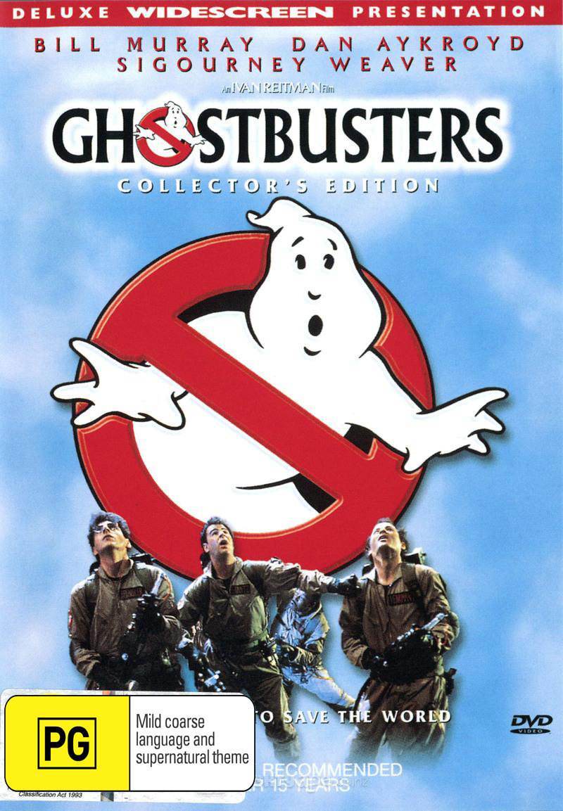 Ghostbusters on DVD image