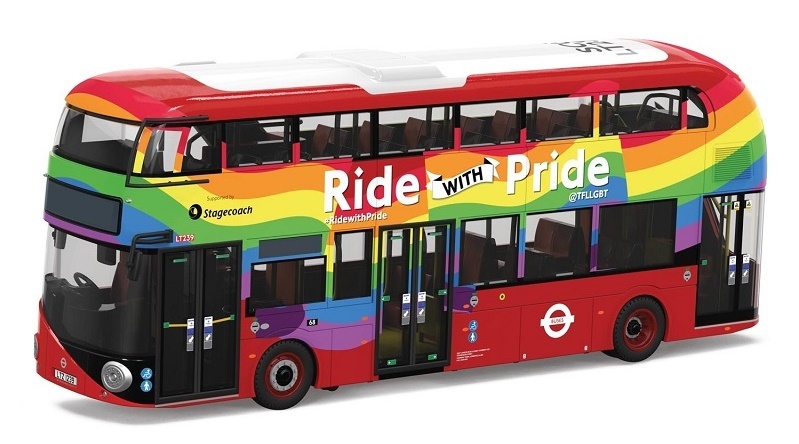 Corgi: 1/76 NB4L Stagecoach: #15 Trafalgar Square - Diecast Model image