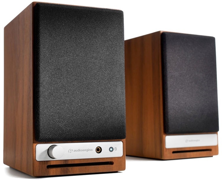 Audioengine HD3 Wireless Desktop Speakers Walnut