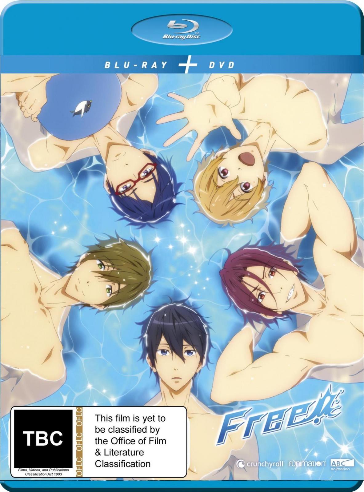 Free! Iwatobi Swim Club: Complete Season 1 on DVD, Blu-ray image