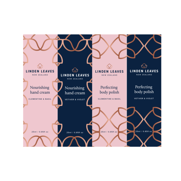 Buy Linden Leaves Hand Cream & Body Polish Set (4 X 25ml) at Mighty