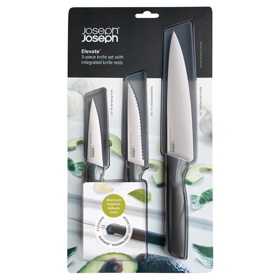 Joseph Joseph Elevate Knives Set (3 Piece) at Mighty Ape NZ