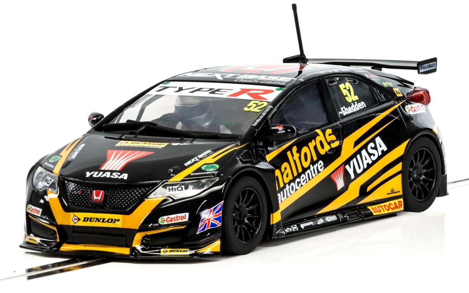 Scalextric: Honda Civic Type R NGTC - BTCC 2017 Gordon Shedden Slot Car