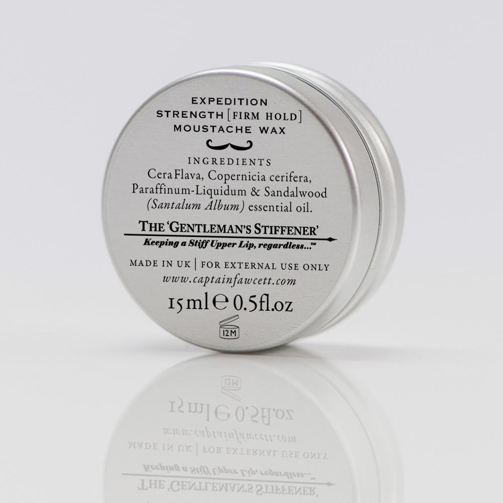 Captain Fawcett Moustache Wax - Expedition Strength (15ml) image