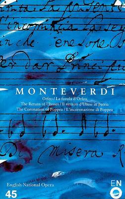 Operas of Monteverdi on Paperback by Claudio Monteverdi