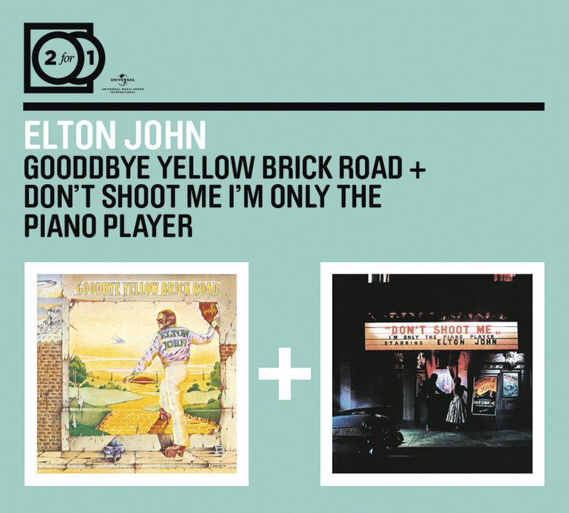 2FOR1: Goodbye Yellow Brick Road / Don't Shoot Me I'm Only the Piano Player by Elton John image