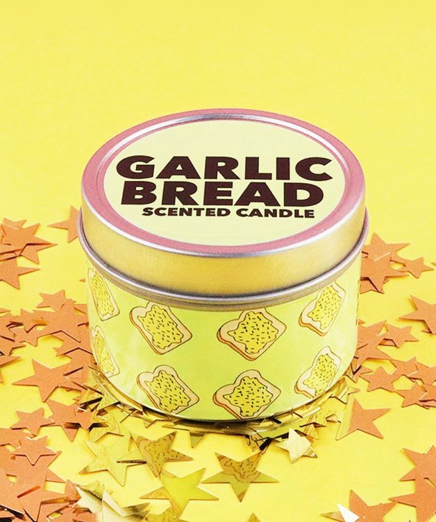 Garlic Bread Scented Candle at Mighty Ape NZ