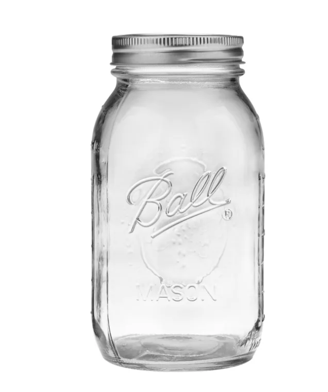 Quart Mason Jar Regular Mouth at Mighty Ape NZ