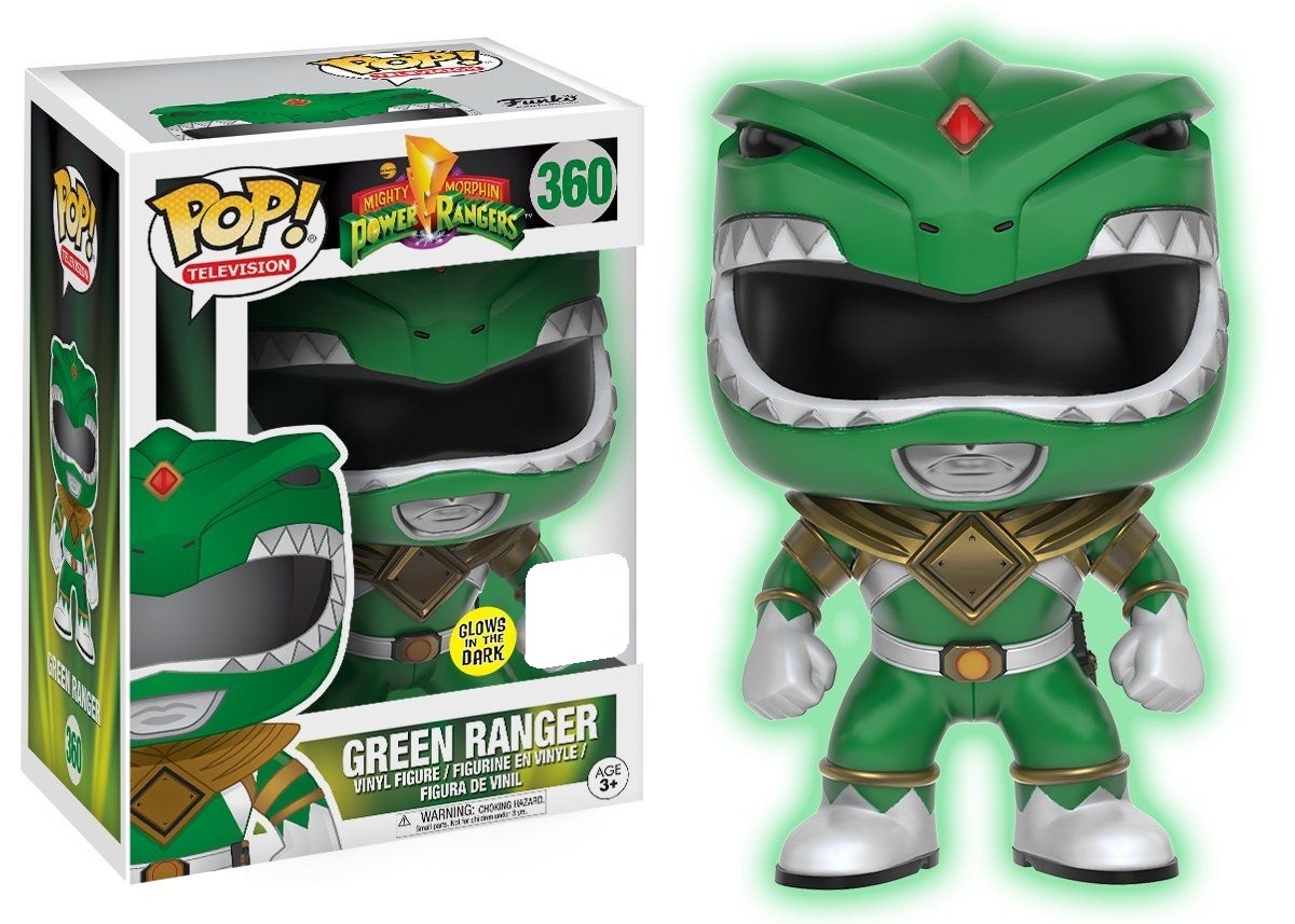 Power Rangers - Green Ranger (Glow) Pop! Vinyl Figure (LIMIT - ONE PER CUSTOMER) image