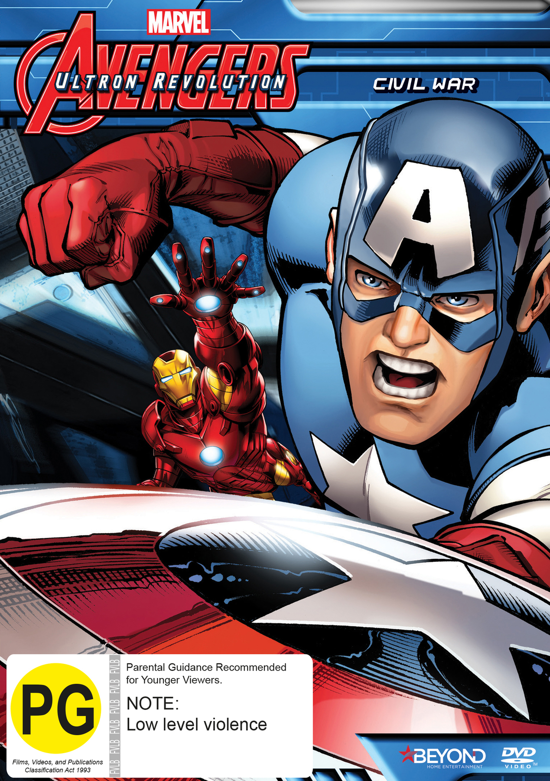 Avengers Assemble: Civil War on DVD image