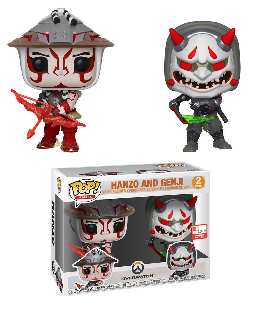 Overwatch - Hanzo & Genji Pop! Vinyl 2-Pack image