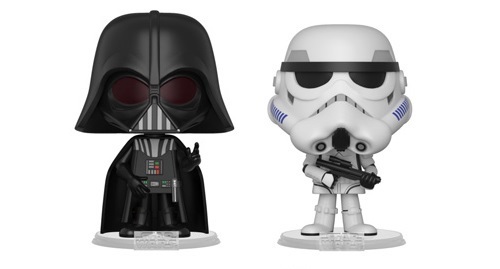 Darth Vader + Stormtrooper - Vynl. Figure 2-Pack image