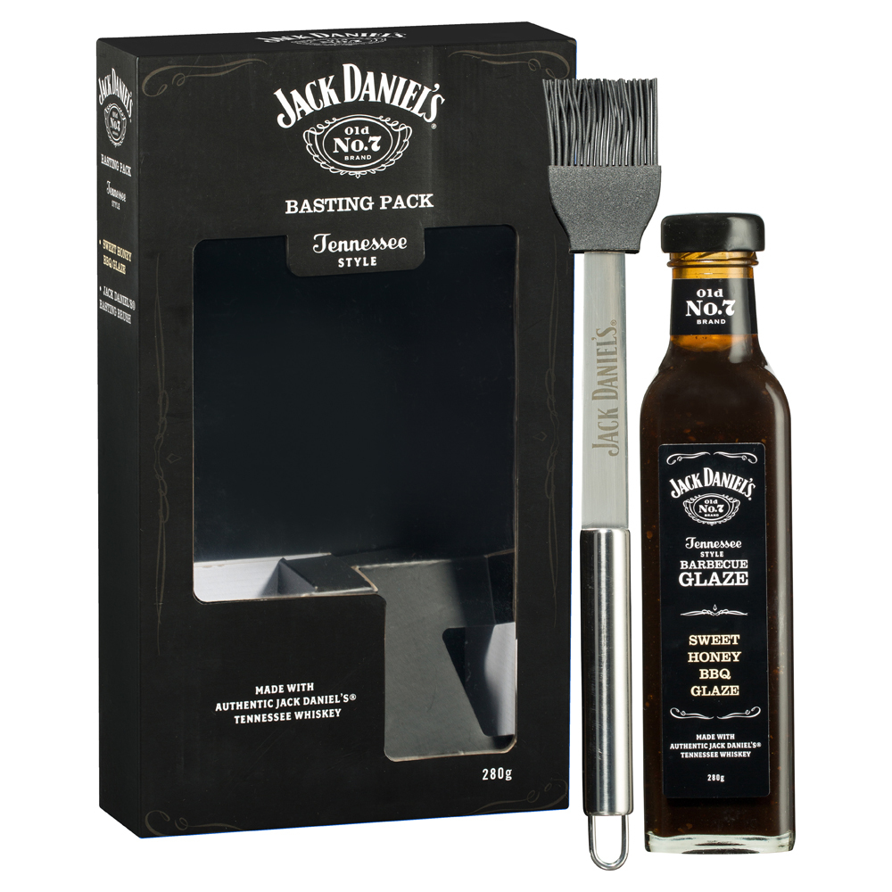 Jack Daniel's Basting Pack BBQ/Sweet Honey BBQ Glaze (280g) at Mighty