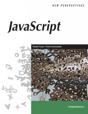 New Perspectives on Javascript on Paperback by Frank Canovatchel