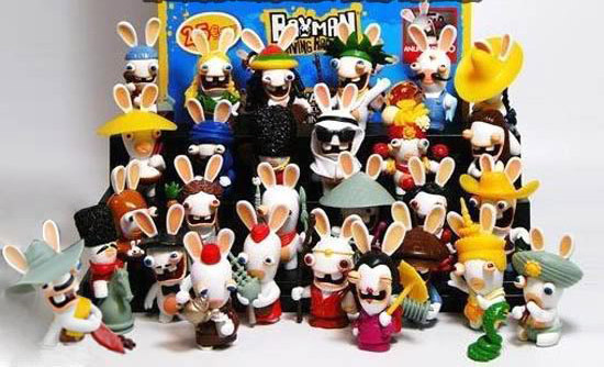 Raving Rabbids Invade the World 3" Mini Figure (Blind Bag) image