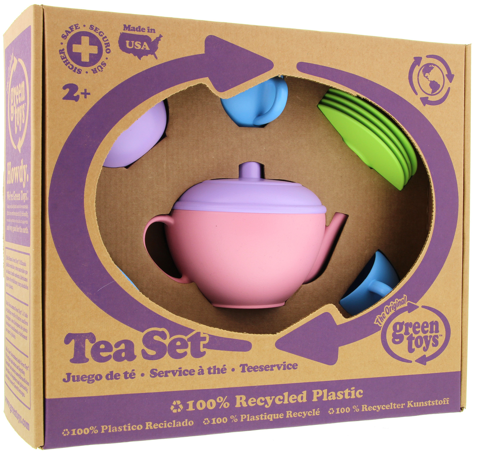 Buy Green Toys Tea Set at Mighty Ape Australia