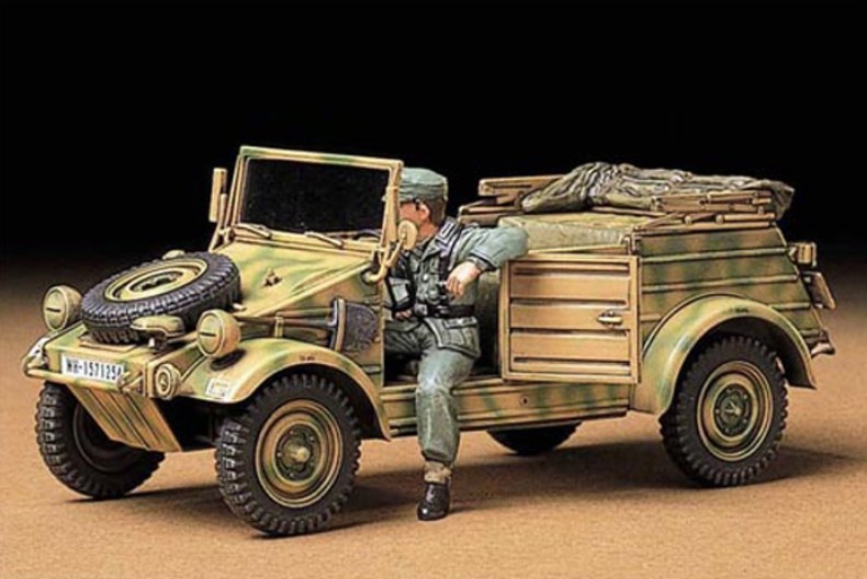 Tamiya 1/35 German Kubelwagen Type 82 - Model Kit image