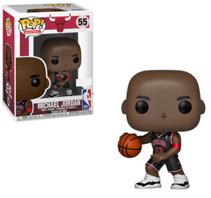 NBA: Bulls - Michael Jordan (Black Uniform) Pop! Vinyl Figure image