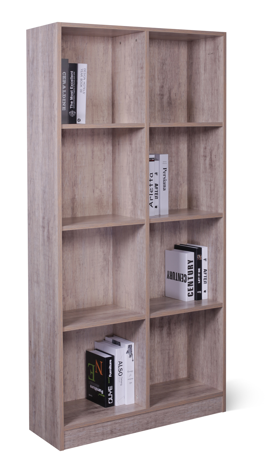 8 Cube Storage Cubby - Wood Grain image