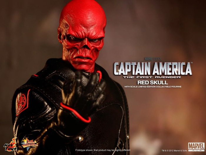 Captain America Movie 1/6 Scale 12" Action Figure - Red Skull image