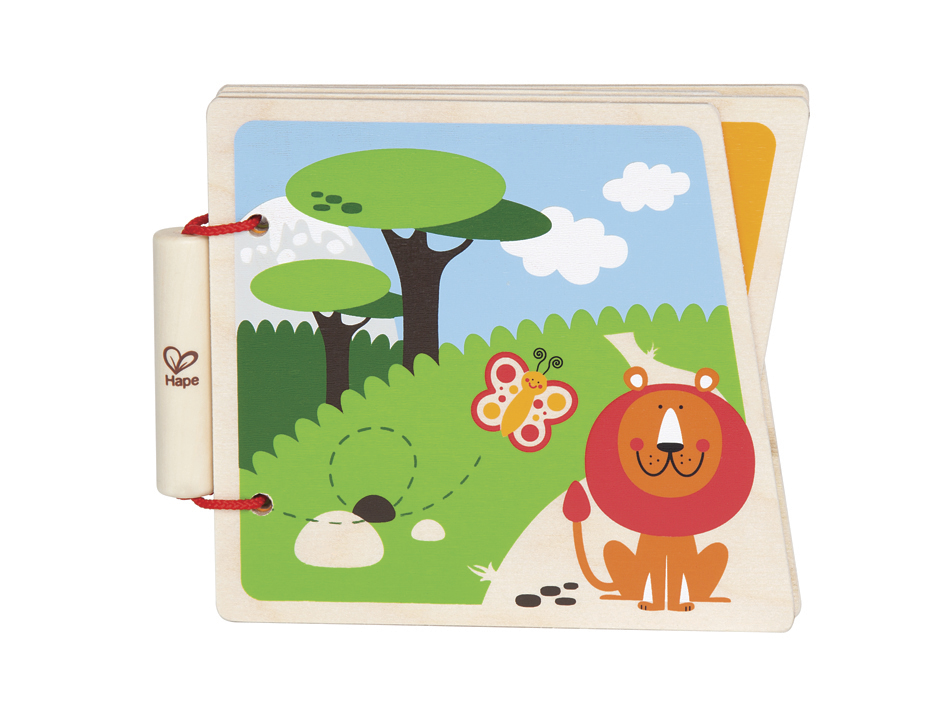 Hape: At the Zoo Wooden Book image