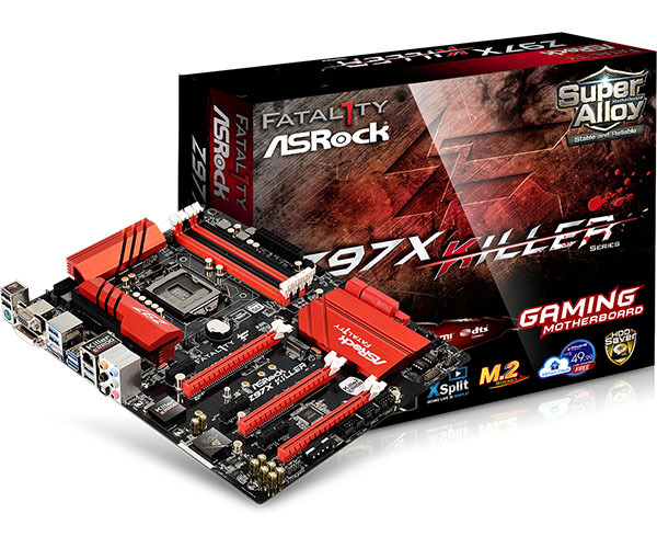 ASRock Fatal1ty Z97X Killer Intel Motherboard image