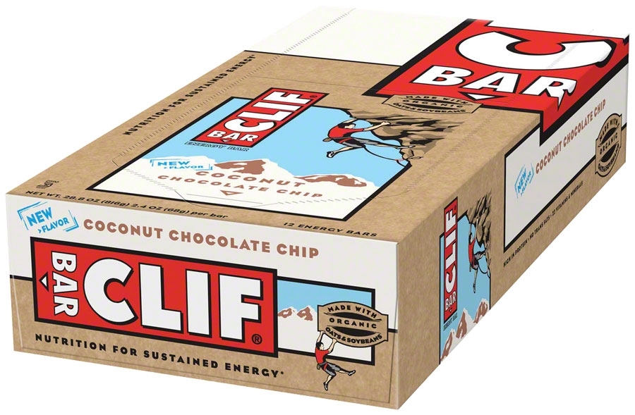 Buy Clif Bar Coconut Chocolate Chip (Box of 12) at Mighty Ape NZ