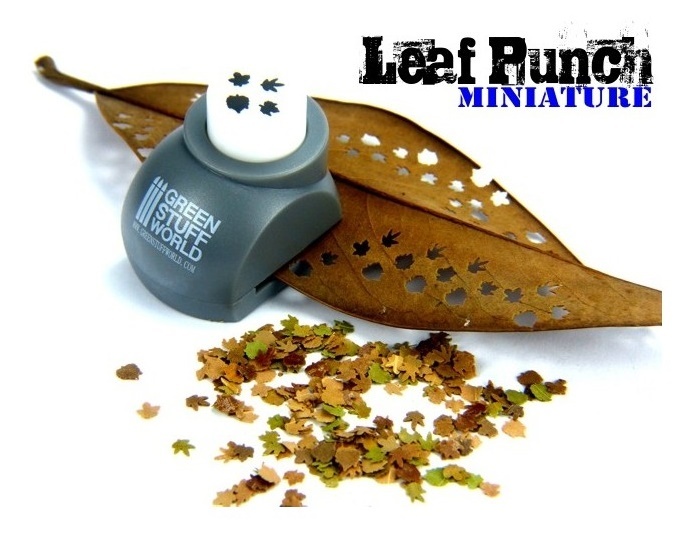 Miniature Leaf Punch - Grey image