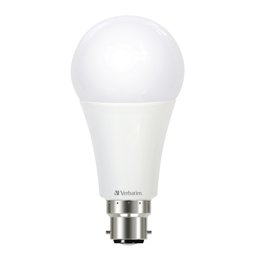 Verbatim LED Classic A 15W 1600lm 4000k Neutral White B22 Bayonet Dim image