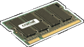 Crucial 512MB 200-pin SODIMM DDR2 PC2-4200 NON-ECC