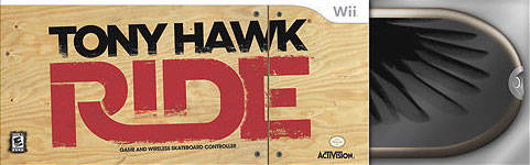 Tony Hawk: Ride Skateboard Bundle on Wii