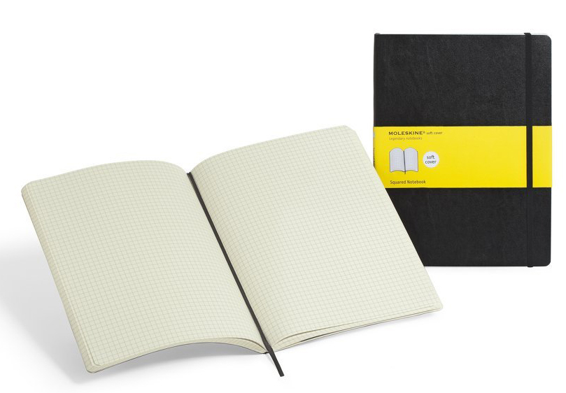 Buy Moleskine Squared Notebook at Mighty Ape NZ