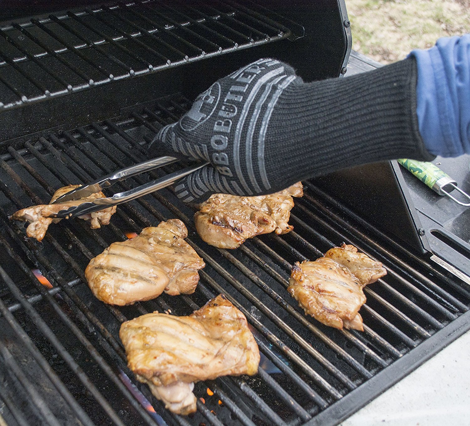 BBQ Butler - Heat/Flame Resistant BBQ Gloves