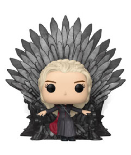 Game of Thrones: Daenerys Targaryen (Iron Throne) - Pop! Deluxe Figure image